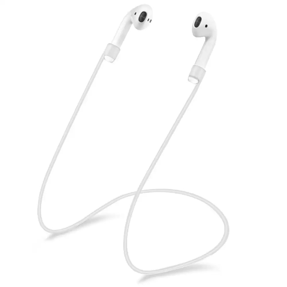 Pack de accesorios para Airpods, con funda para base de carga, mosquetón, almohadillas, correa y enganche para el reloj