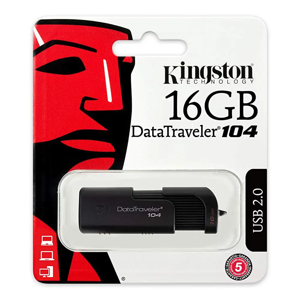 Memoria USB Kingston Data Traveler 104 de 16GB