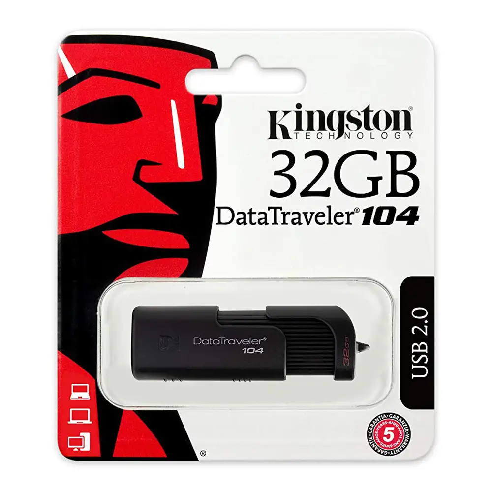 Memoria USB Kingston Data Traveler 104 de 32GB