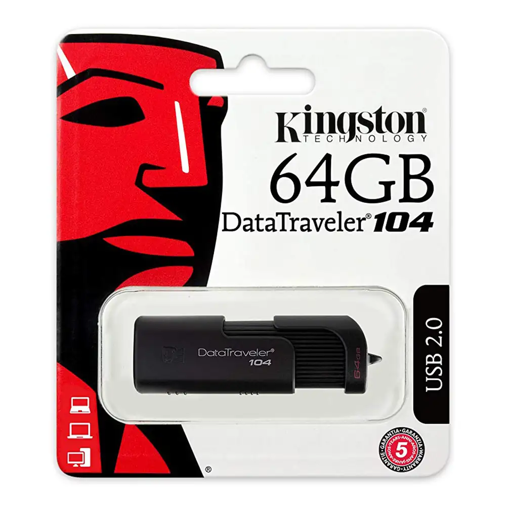 Memoria USB Kingston Data Traveler 104 de 64GB
