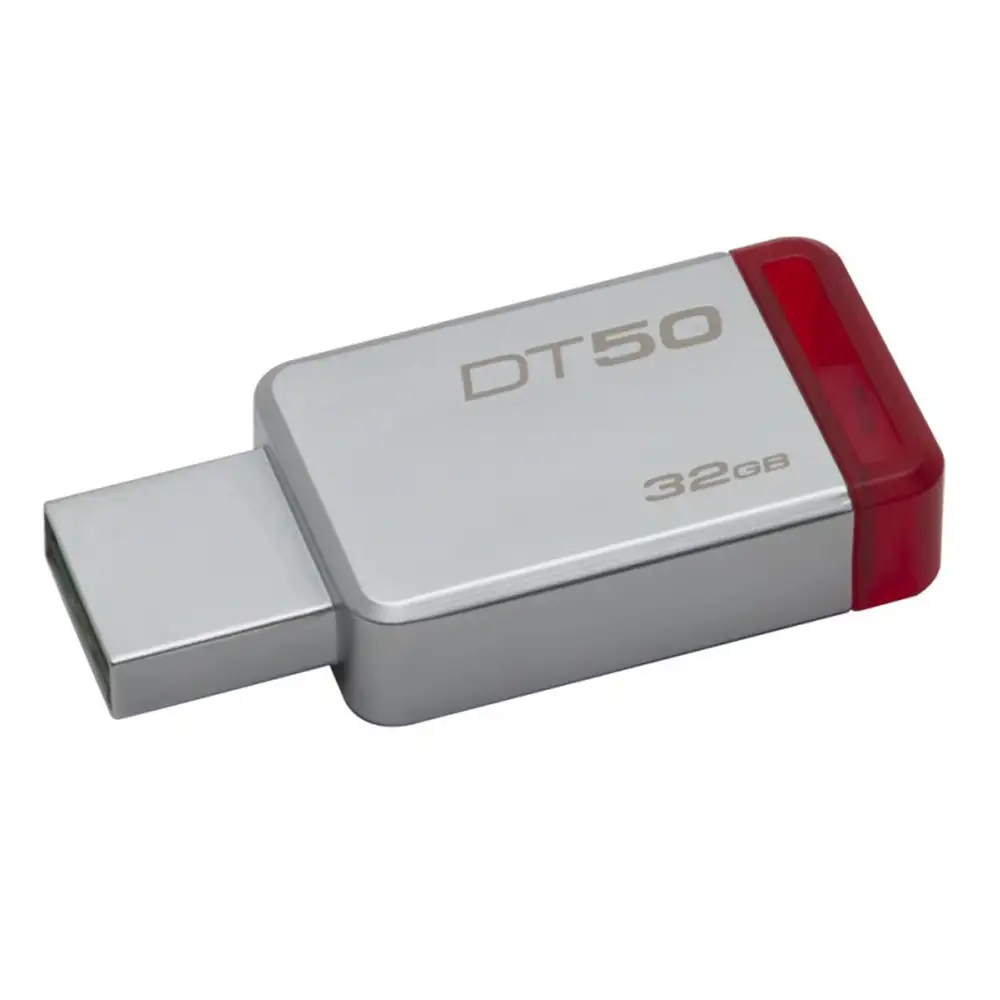 Memoria USB 3.0 Data Traveler 50 con carcasa metálica 32GB