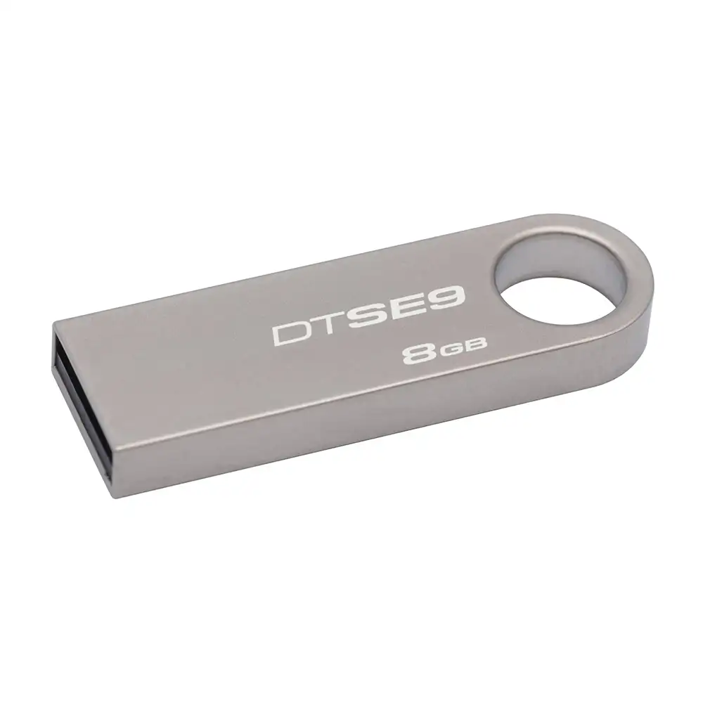 USB KINGSTON 8GB DATA TRAVELER 2.0 METAL DTSE9H/8GB