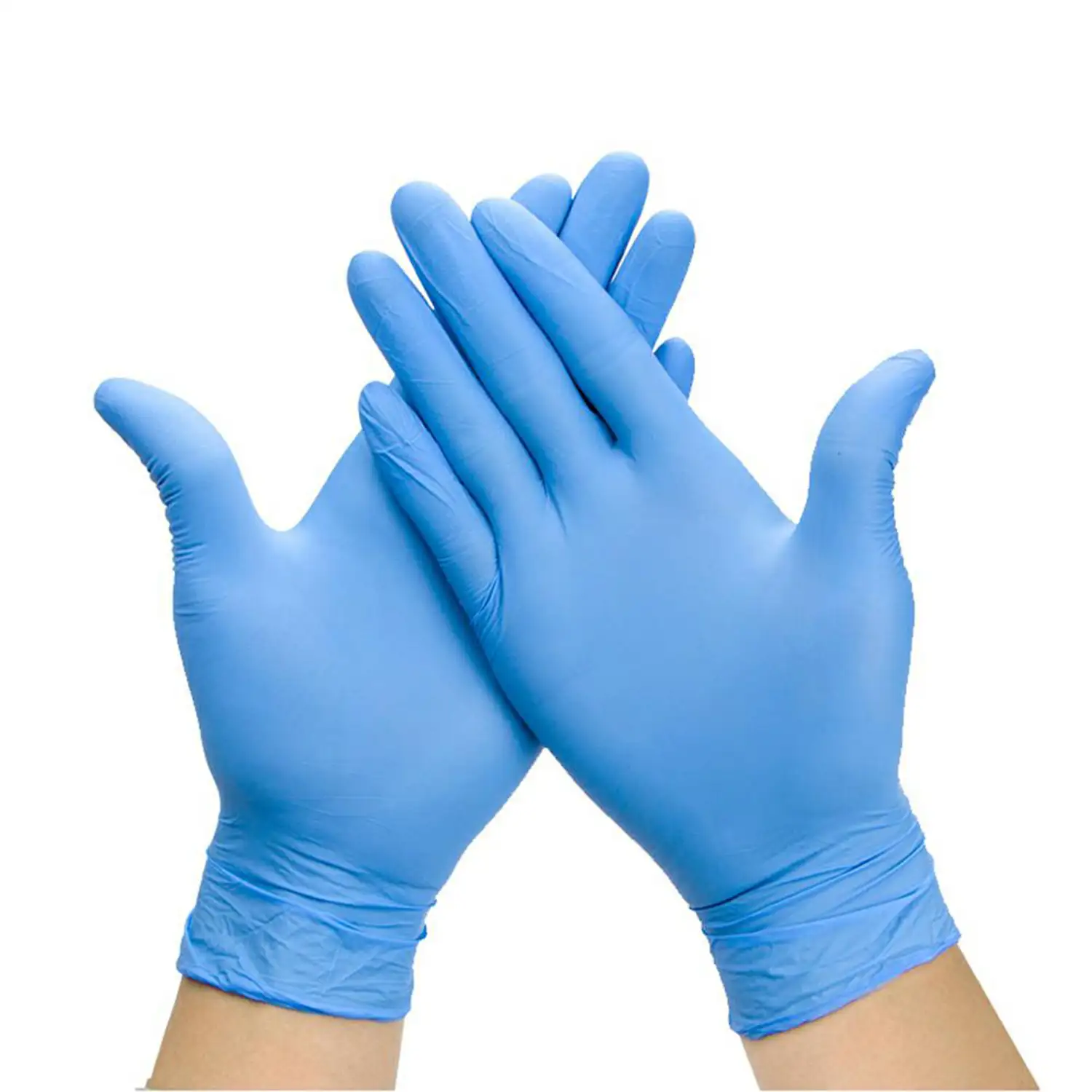 Guantes de nitrilo desechables de protección individual CE talla XS
