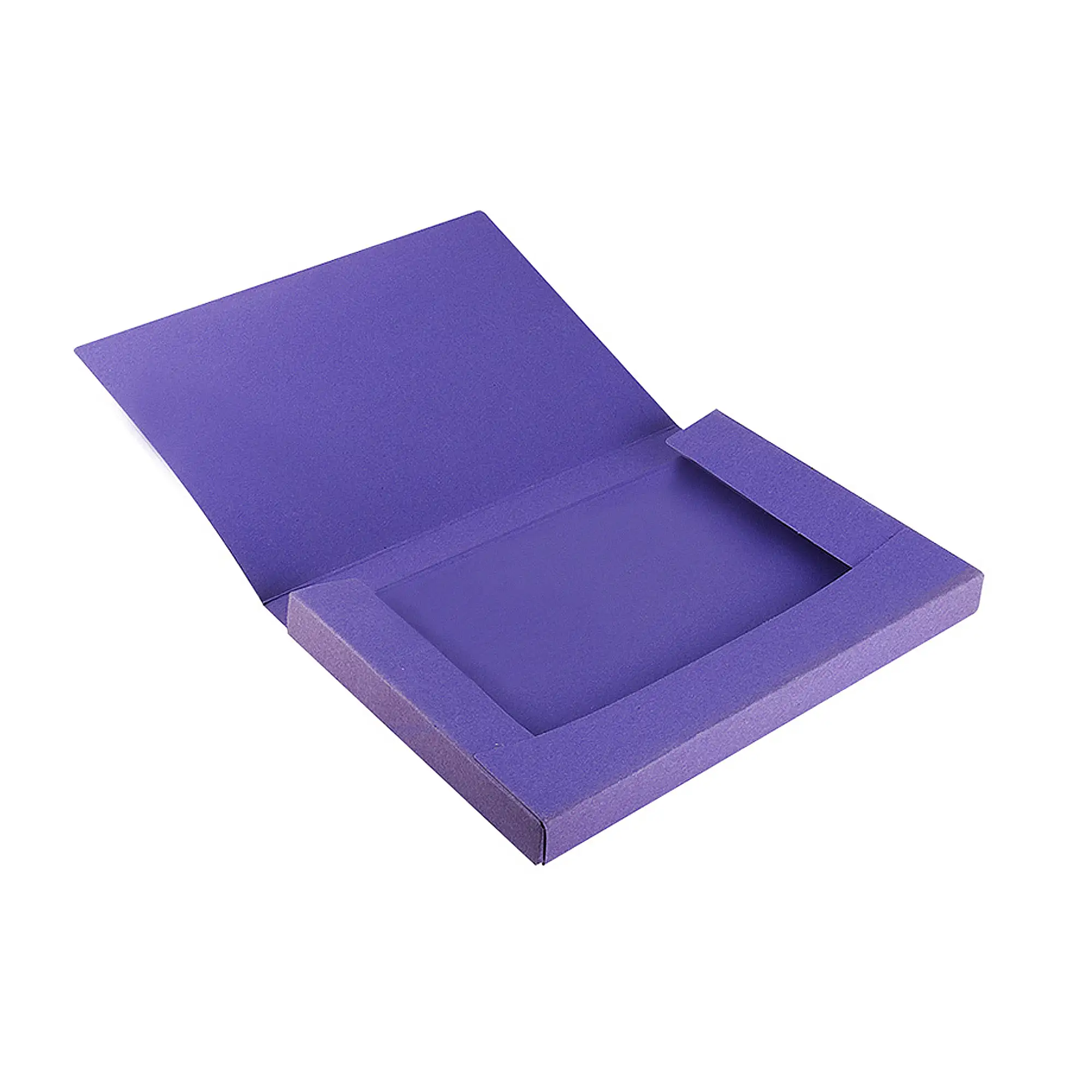 PACK 8 Uds. CARPETA LOMO AZUL CON SOLAPA Fº ECO