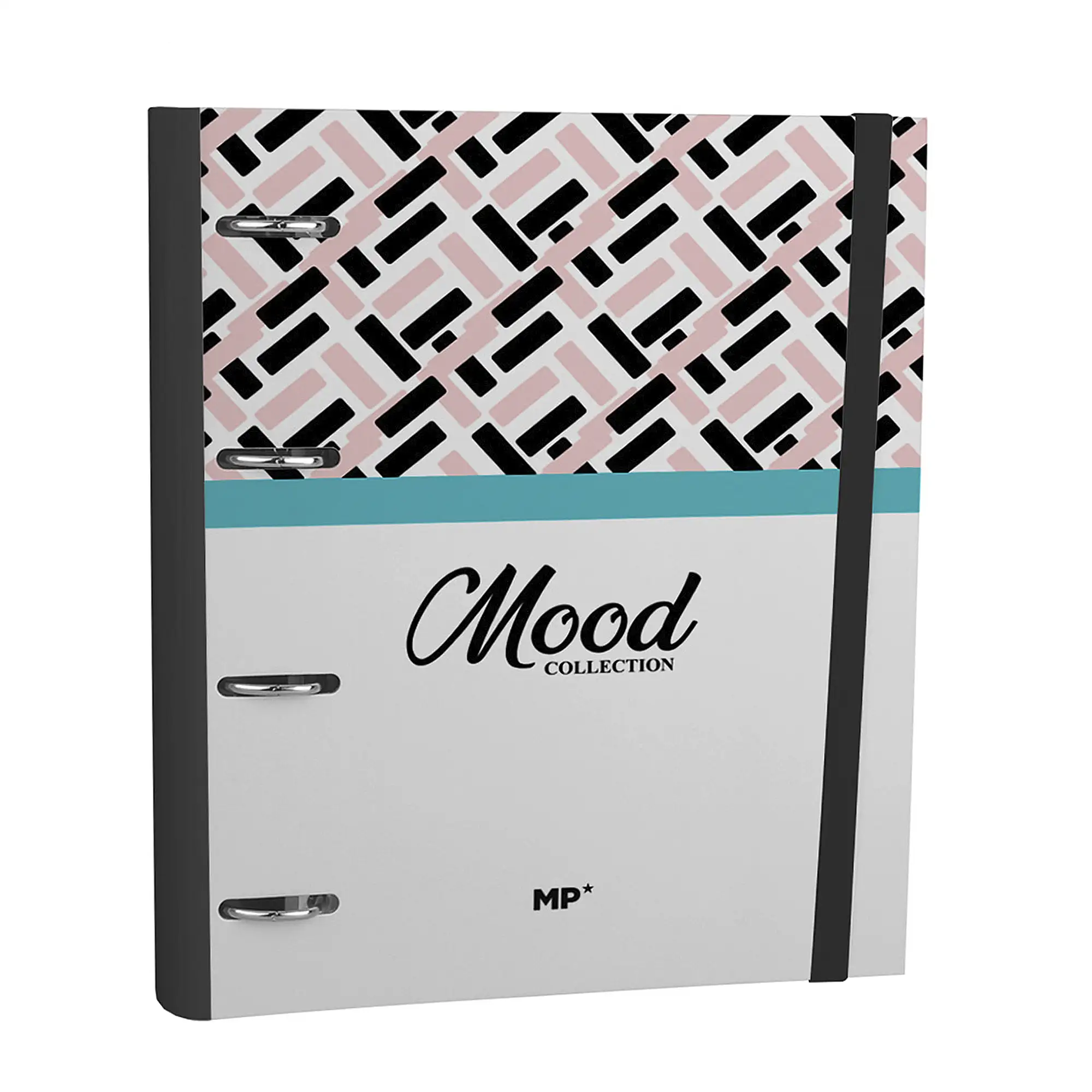 PACK 6 UNIDADES CARPETA 4 ANILLAS CON RECAMBIO A4 MOOD COLLECTION