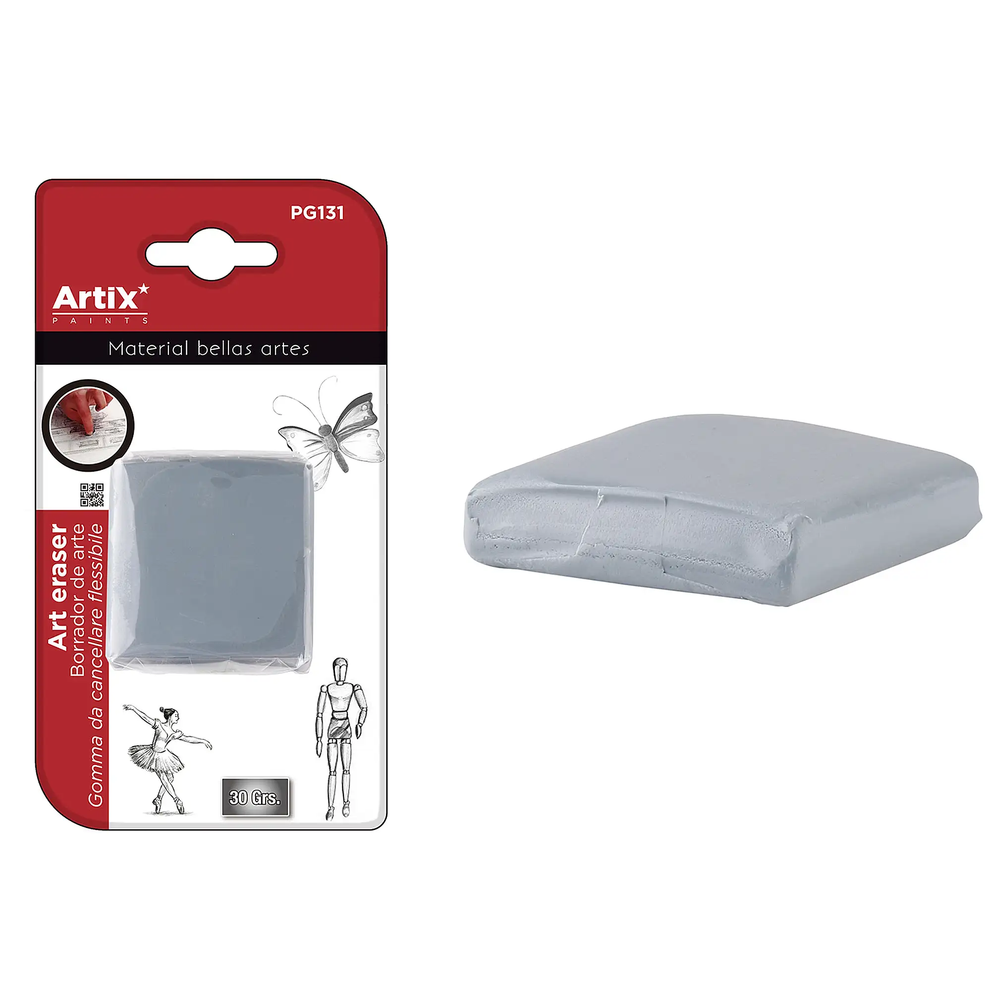 PACK 12 Uds. GOMA DE BORRAR FLEXIBLE