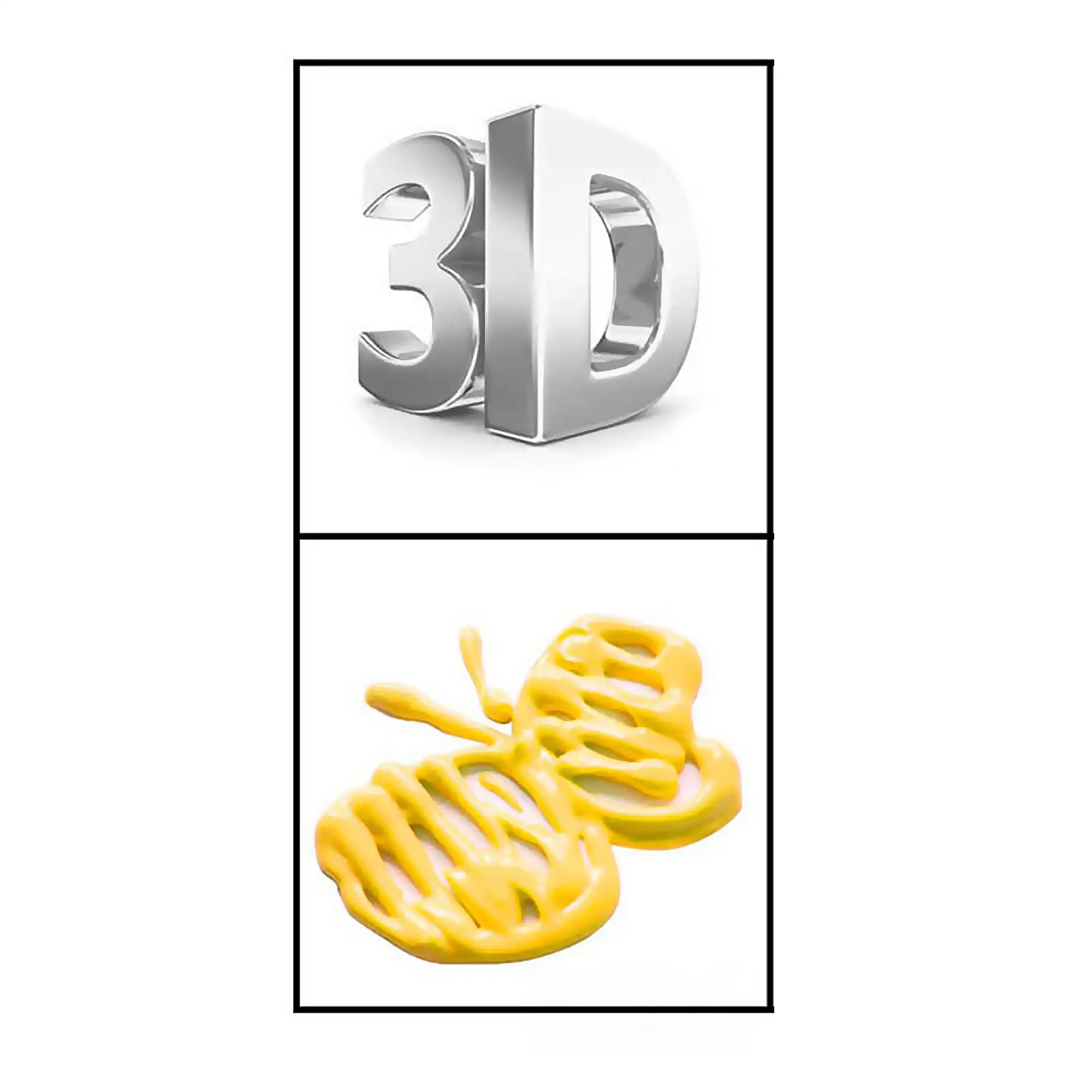 PACK 8 UDS PINTURA 3D MANUALIDADES AMARILLO 30 ml