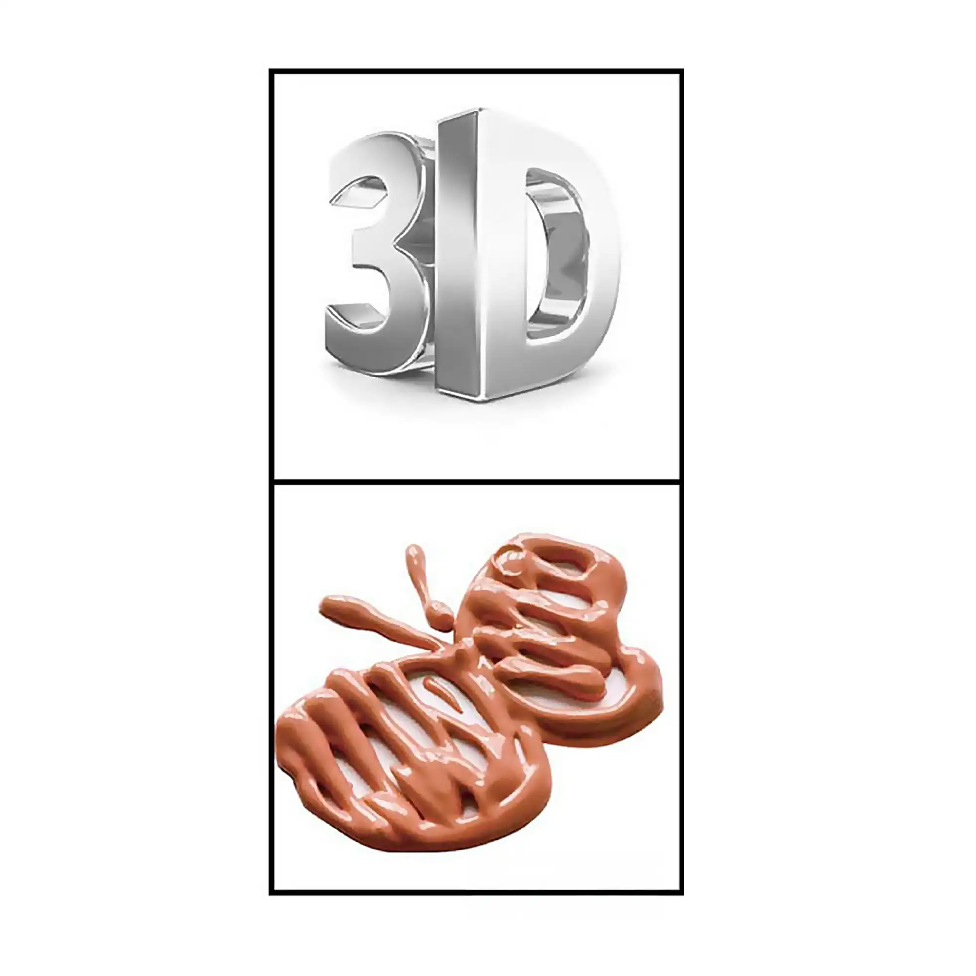PACK 8 UDS PINTURA 3D MANUALIDADES CAFÉ  30 ml