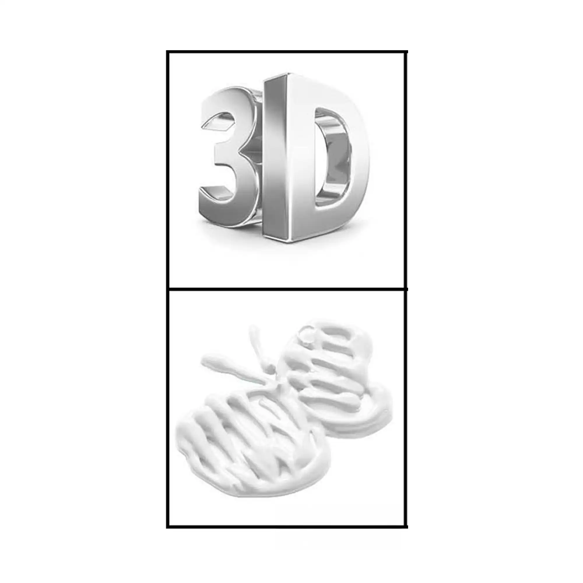 PACK 8 UDS PINTURA 3D MANUALIDADES GRIS PERLA  30 ml