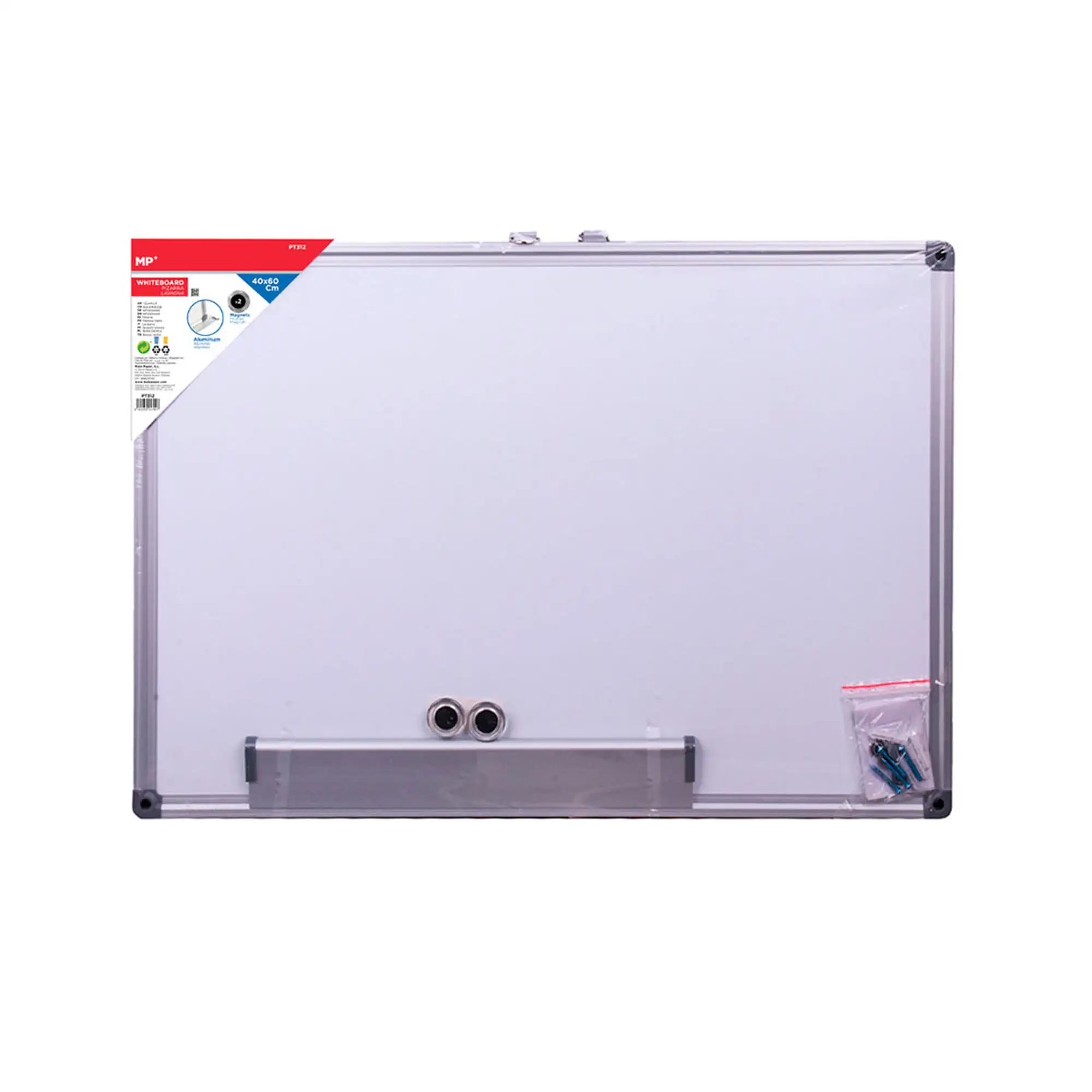 PIZARRA BLANCO MARCO ALUMINIO 40X60