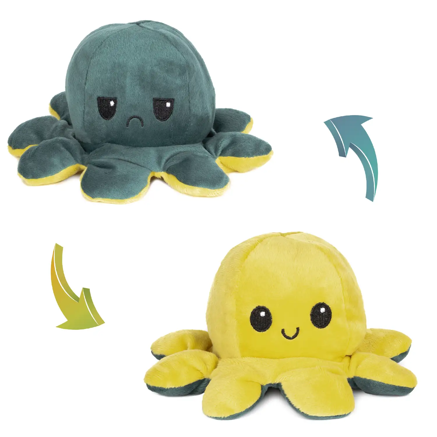 Pulpo Reversible Paul Emoticono 20cms.