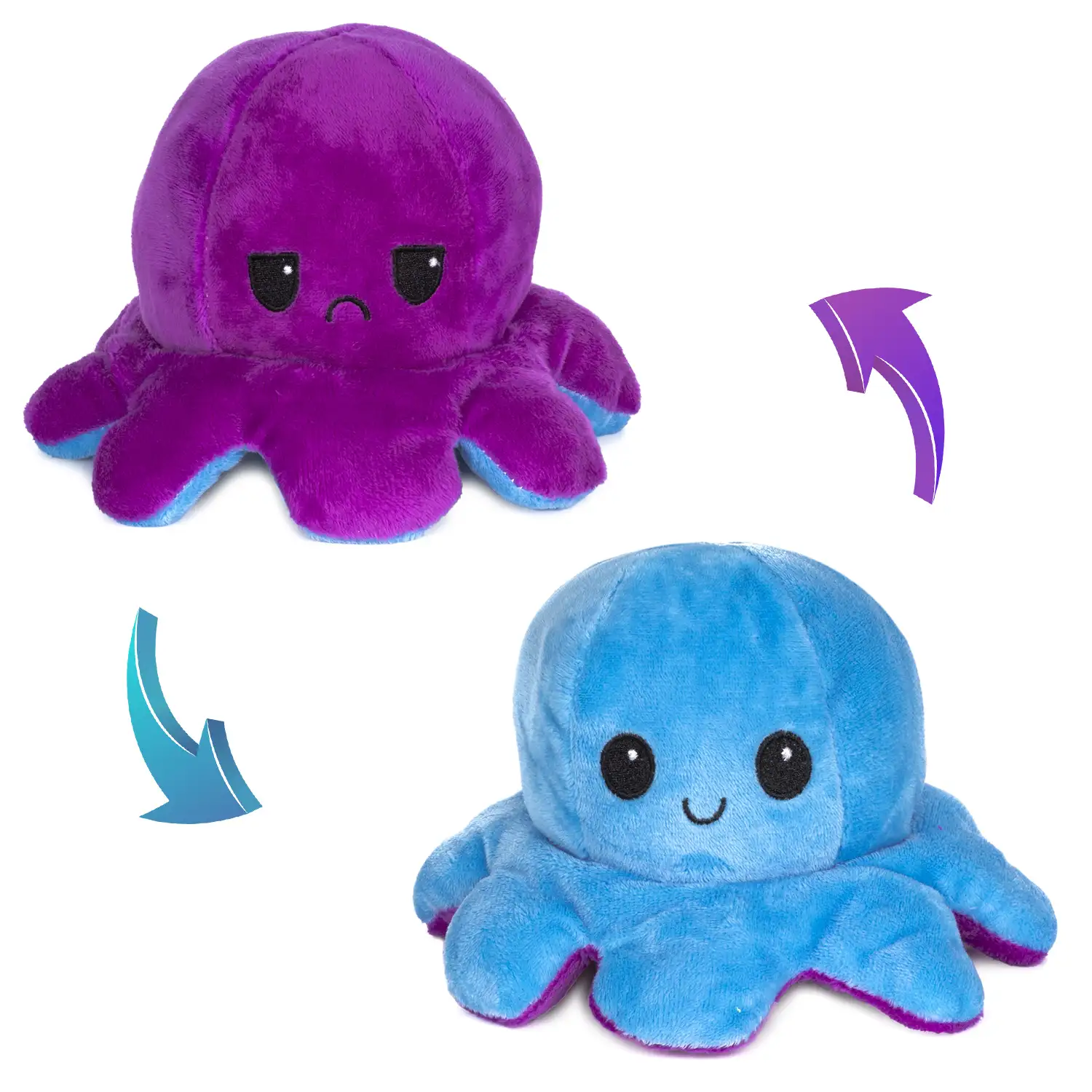 Pulpo Y Animales Reversibles 21Cm