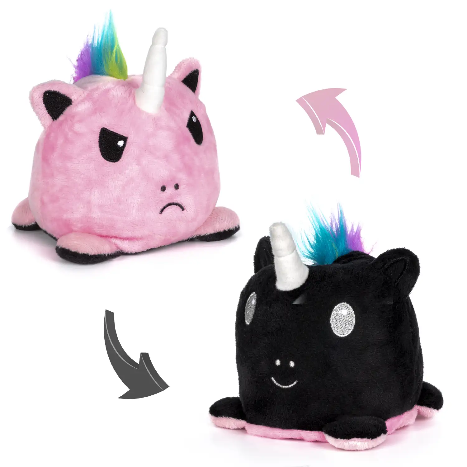 Unicornio Reversible Pauline Emoticono 20cms.