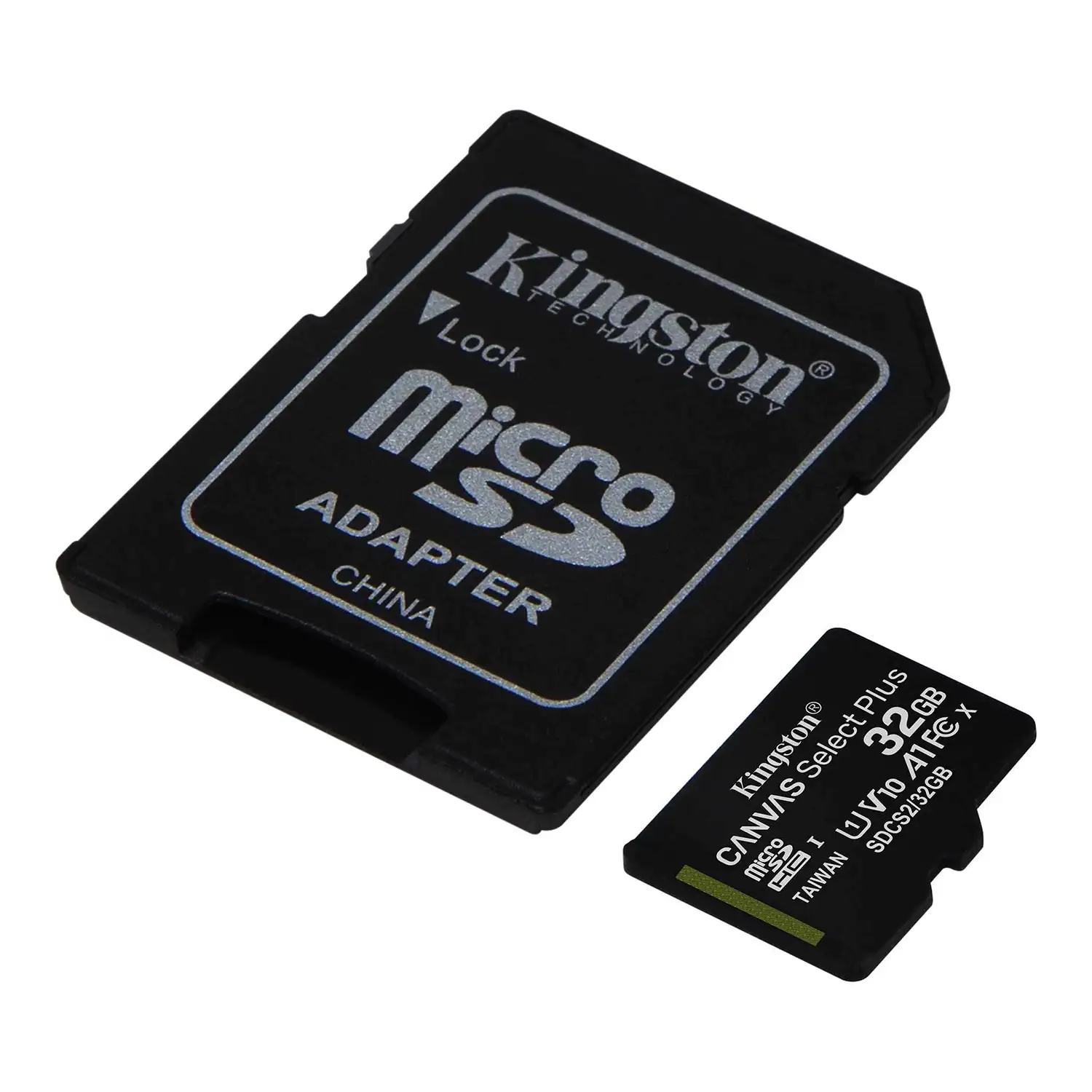 Micro SD HC Kingston Canvas Select Plus 32GB y Adaptador a SD
