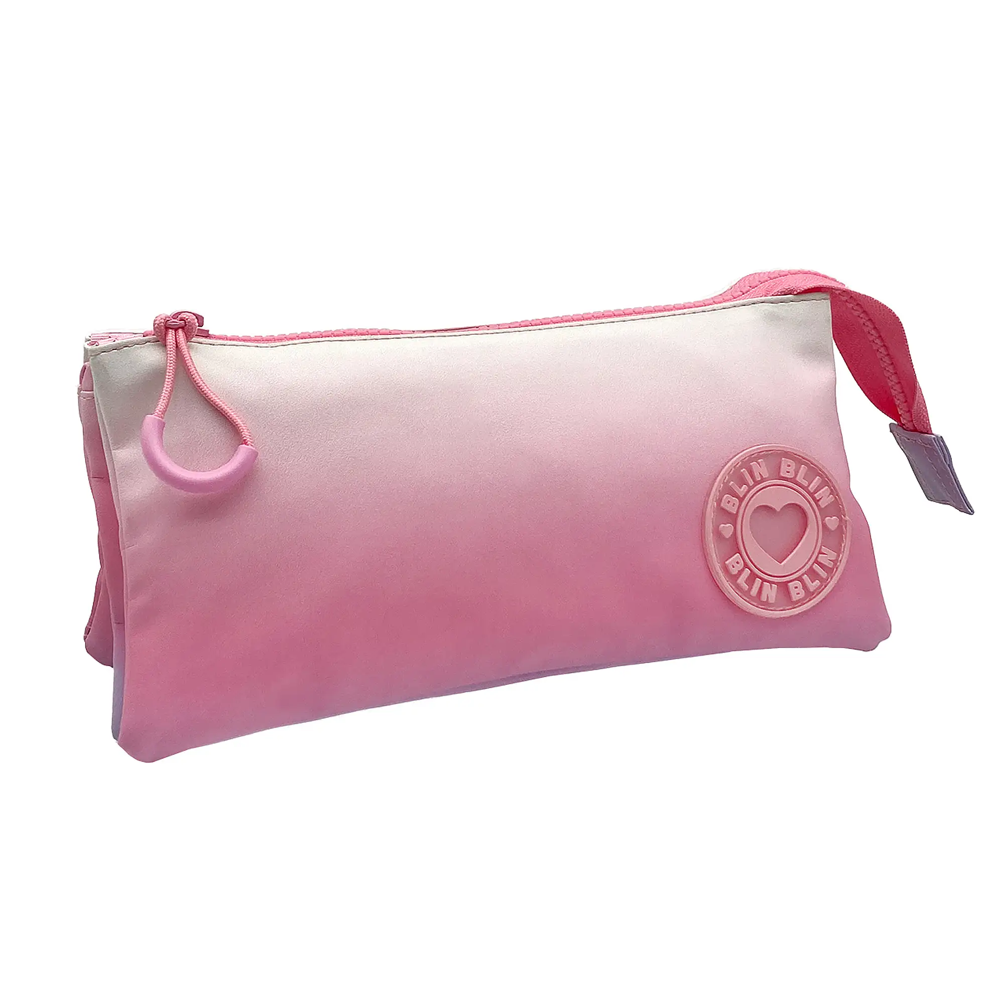 Estuche Triple Blin-Blin Kuky. Interior totalmente forrado y personalizad