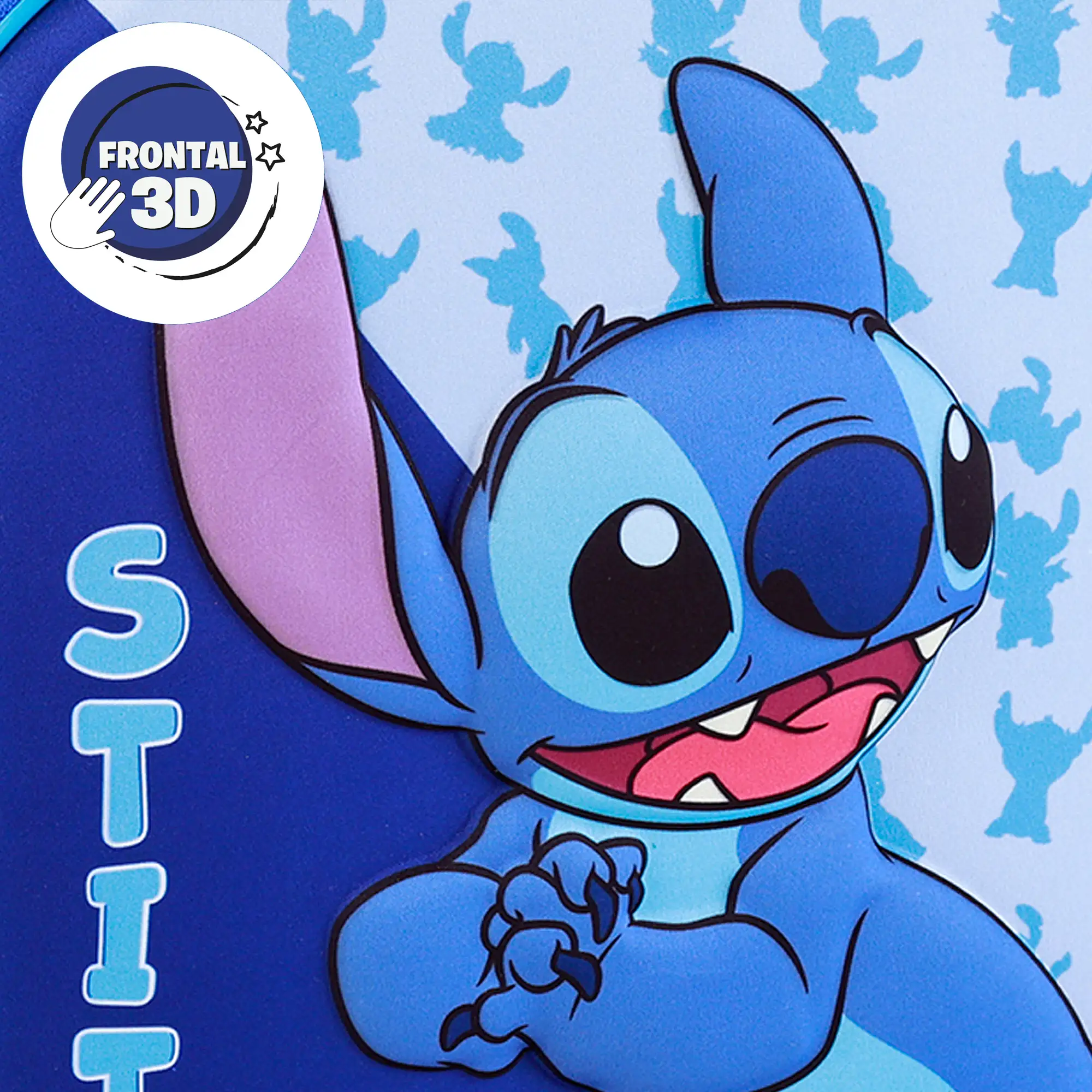 Stitch Mochila 3D EVA  con personaje en relieve. 