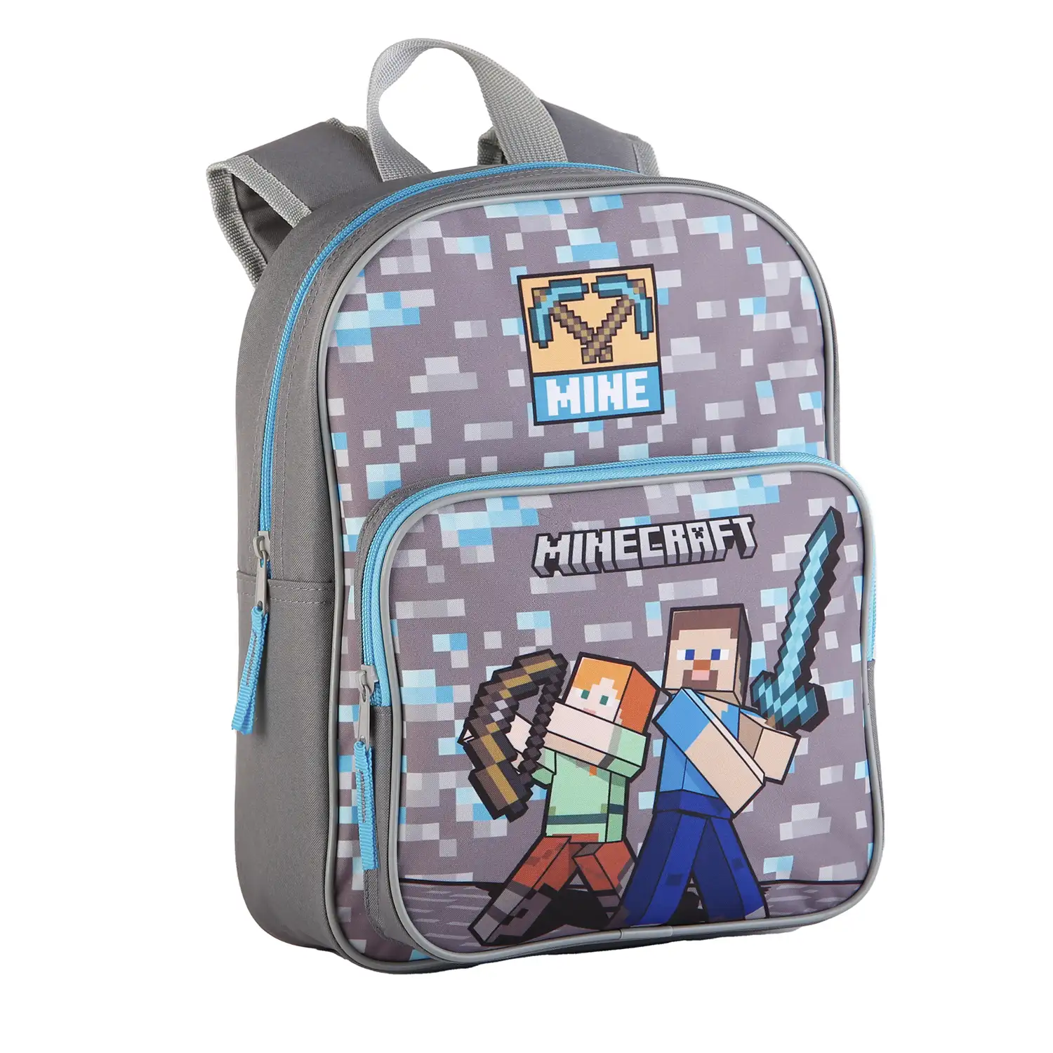 Minecraft Warriors mochila pre escolar.