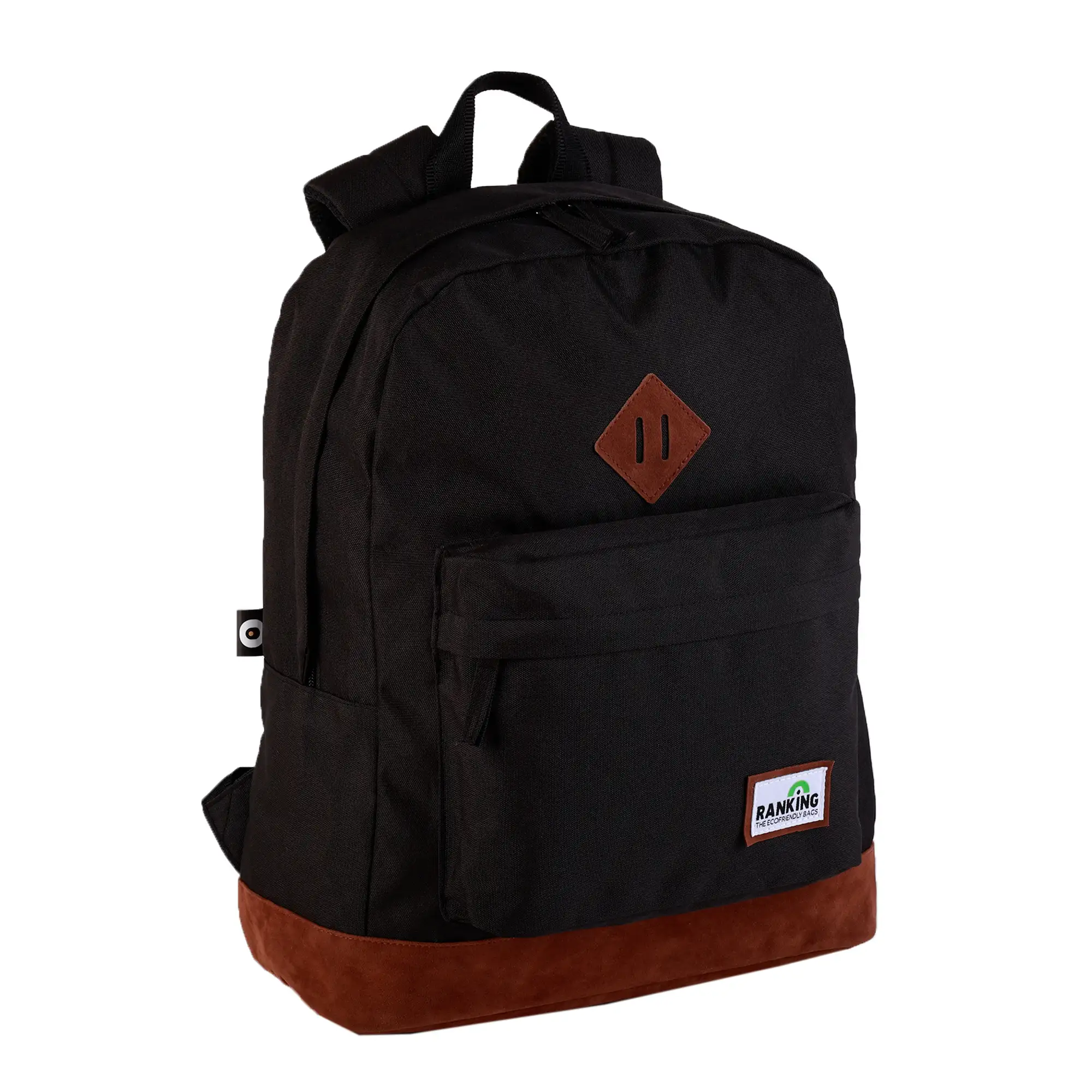 Mochila Americano Ranking Negra. Compartimento portalaptop. Interior totalmente forrado y personalizado. 