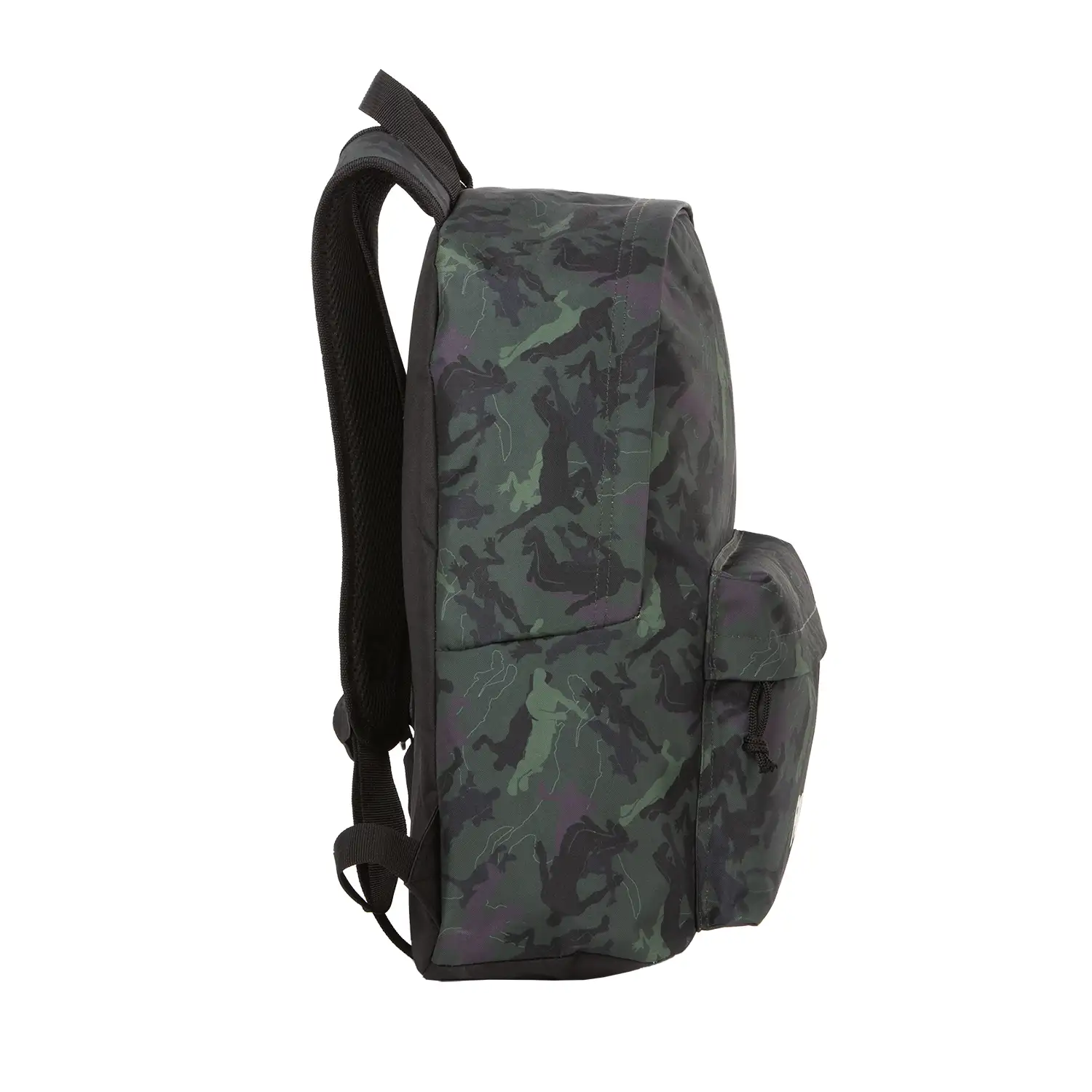 Fortnite Camo mochila Americano. Compartimento portalaptop. Detalles reflectantes.