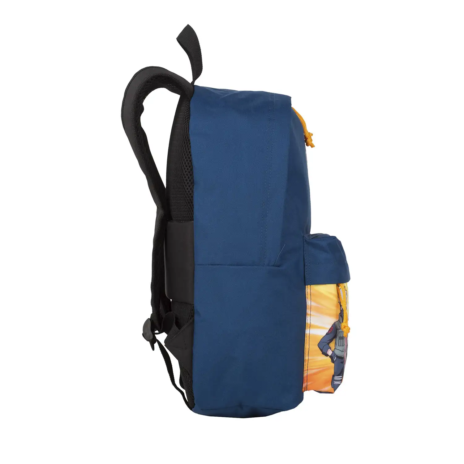 Naruto mochila americano, adaptable a carro. Compartimento portalaptop.