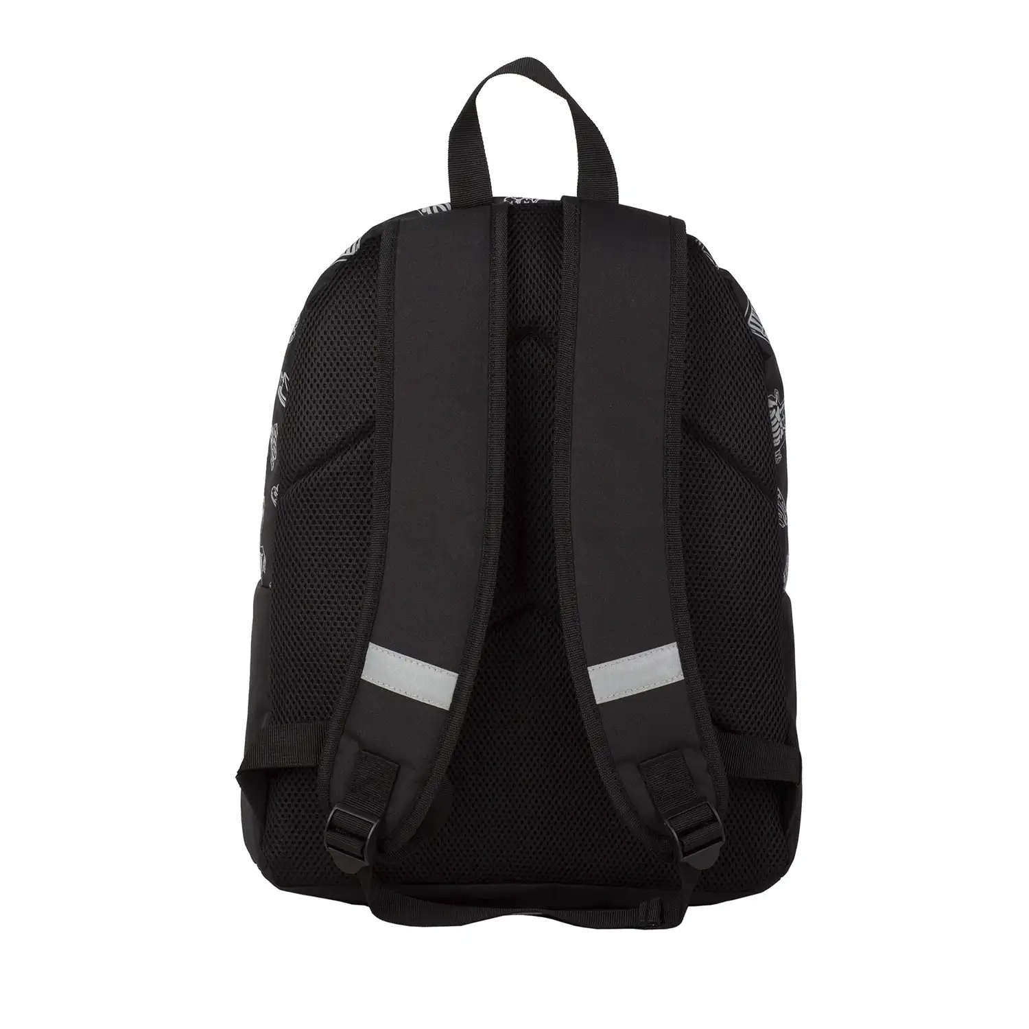 Fortnite Dark Black mochila americano, brilla en la oscuridad. Compartimento portalaptop.