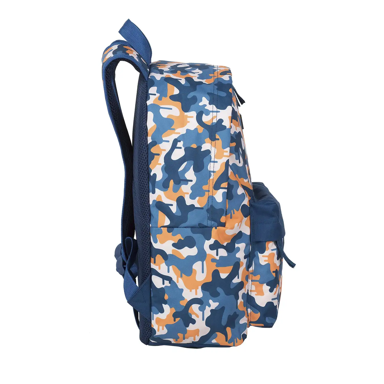 Fortnite Blue Camo mochila americano. Compartimento portalaptop.