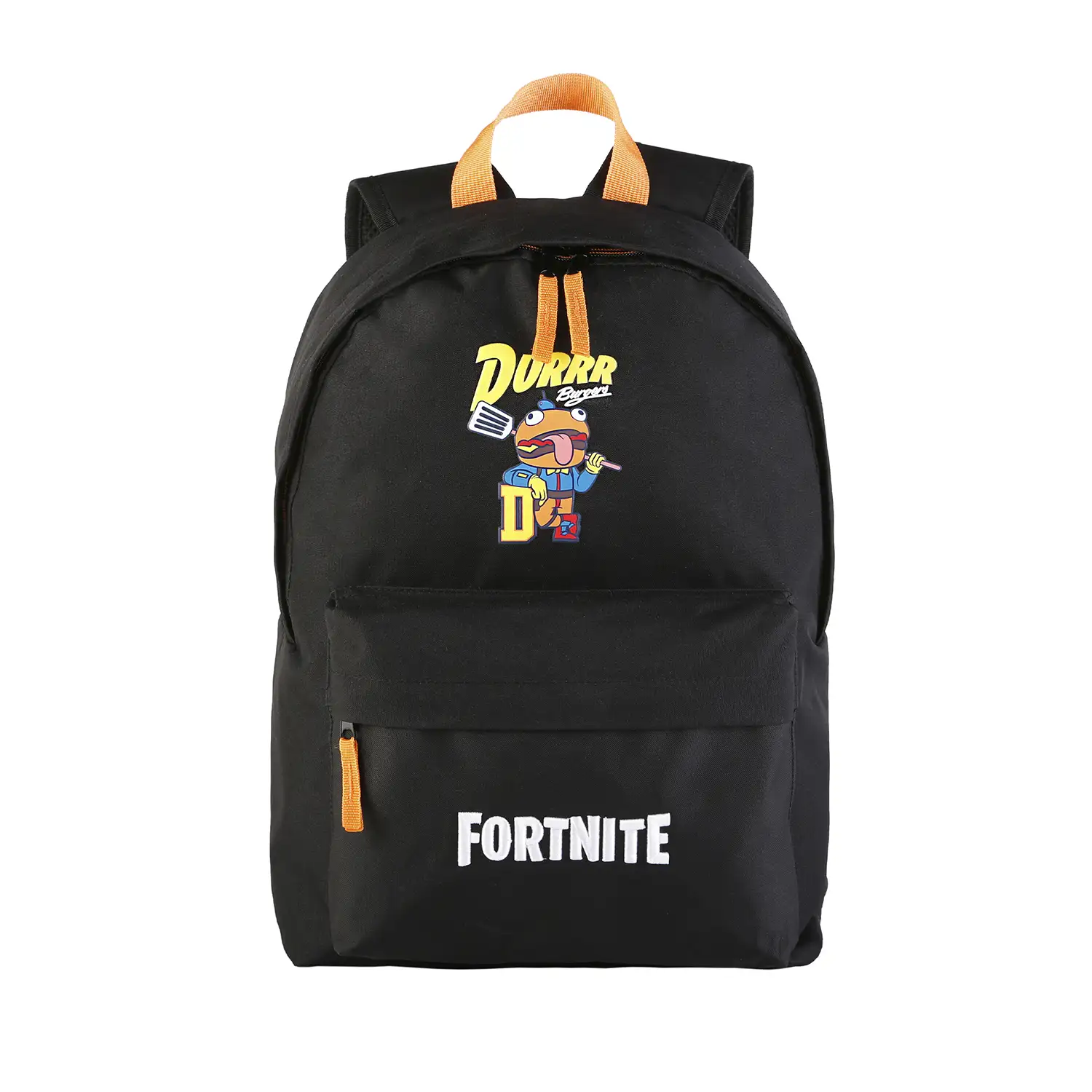 Fortnite Durrr Mochila Americano, adaptable a carro. Compartimento portalaptop.