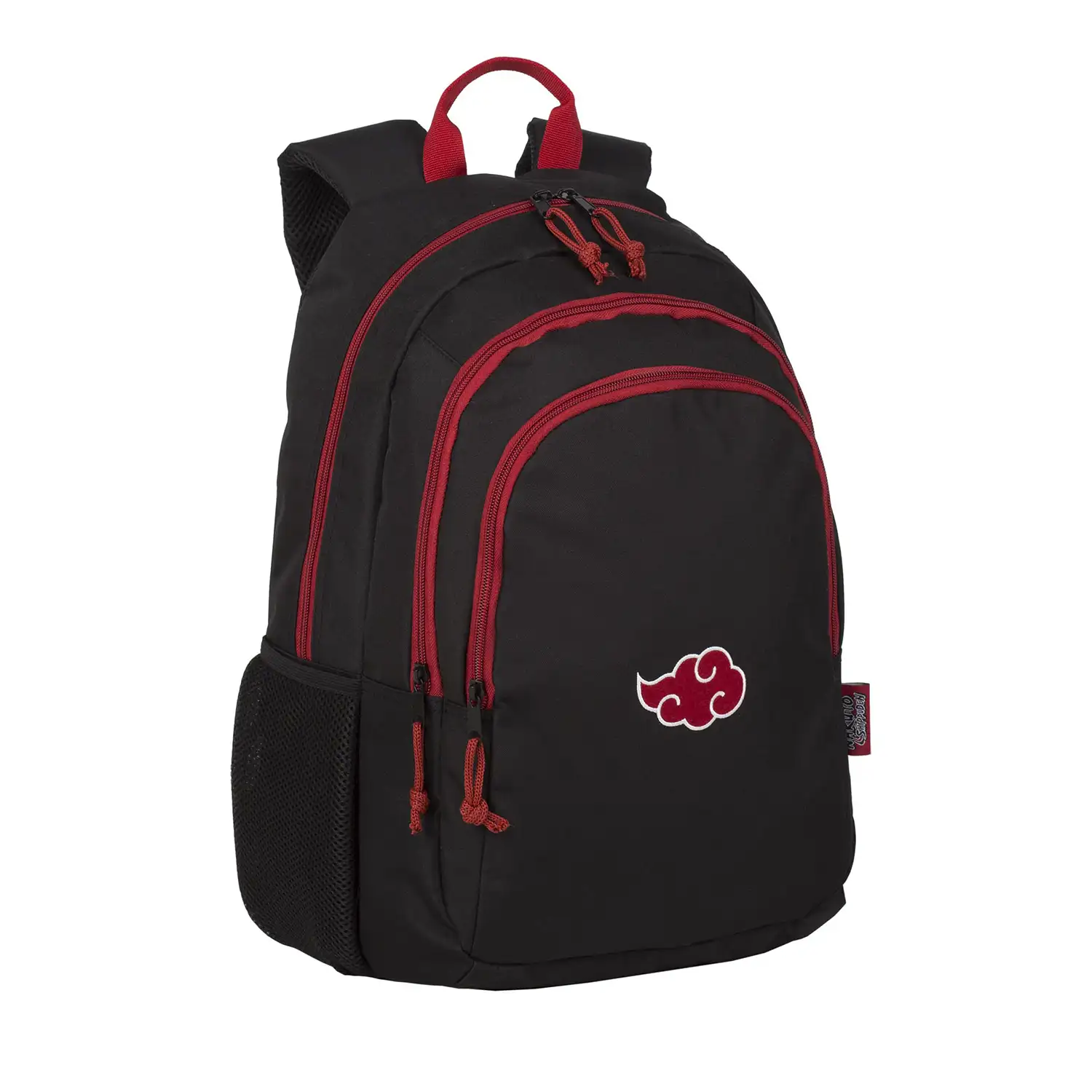 Naruto Cloud mochila primaria doble compartimento, de gran capacidad y adaptable a carro.