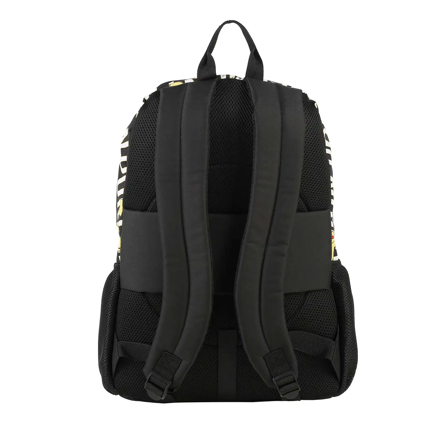 Pokemon mochila primaria doble compartimento, de gran capacidad y adaptable a carro.