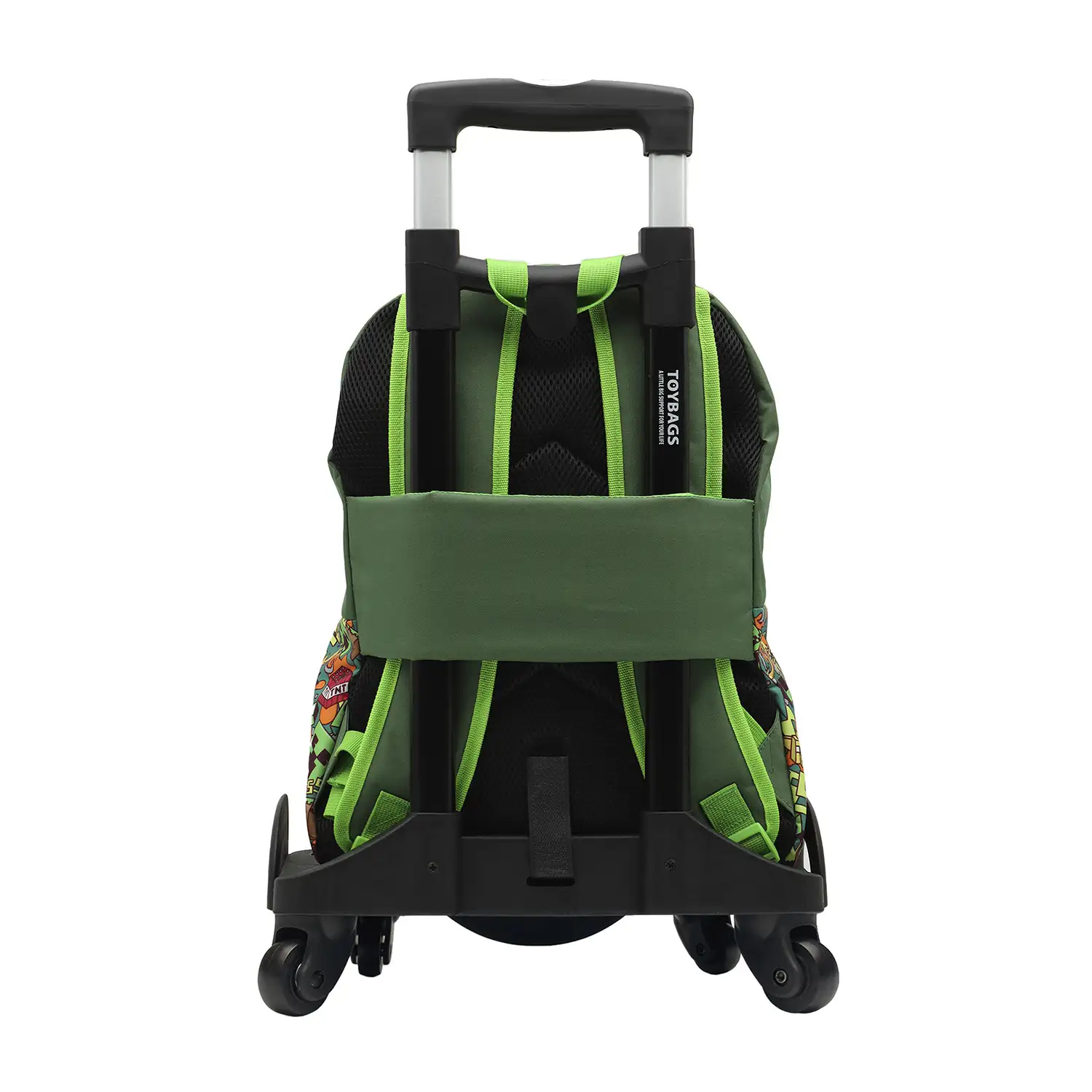 Trolley carro universal Toybags 360º. Multidireccional, 4 ruedas. Stopper antivuelco, construcción reforzada.