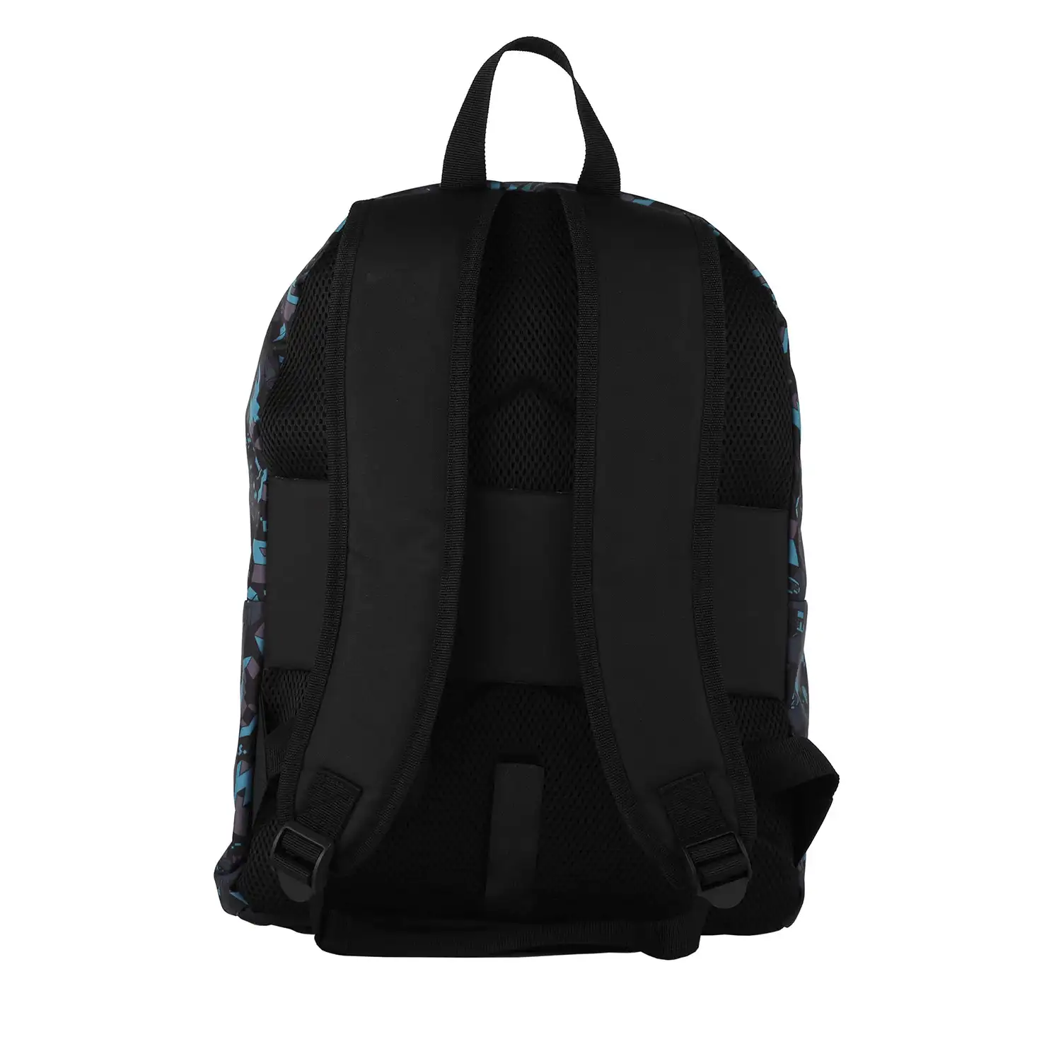 Minecraft Greeny mochila primaria doble compartimento + carro  con protección lateral y stoper frontal, 4 ruedas multidireccionales.