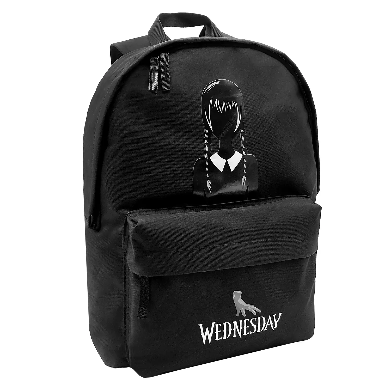 Wednesday Miércoles mochila Americano con compartimento portalaptop + carro con protección lateral y stoper frontal, 4 ruedas multidireccionales.