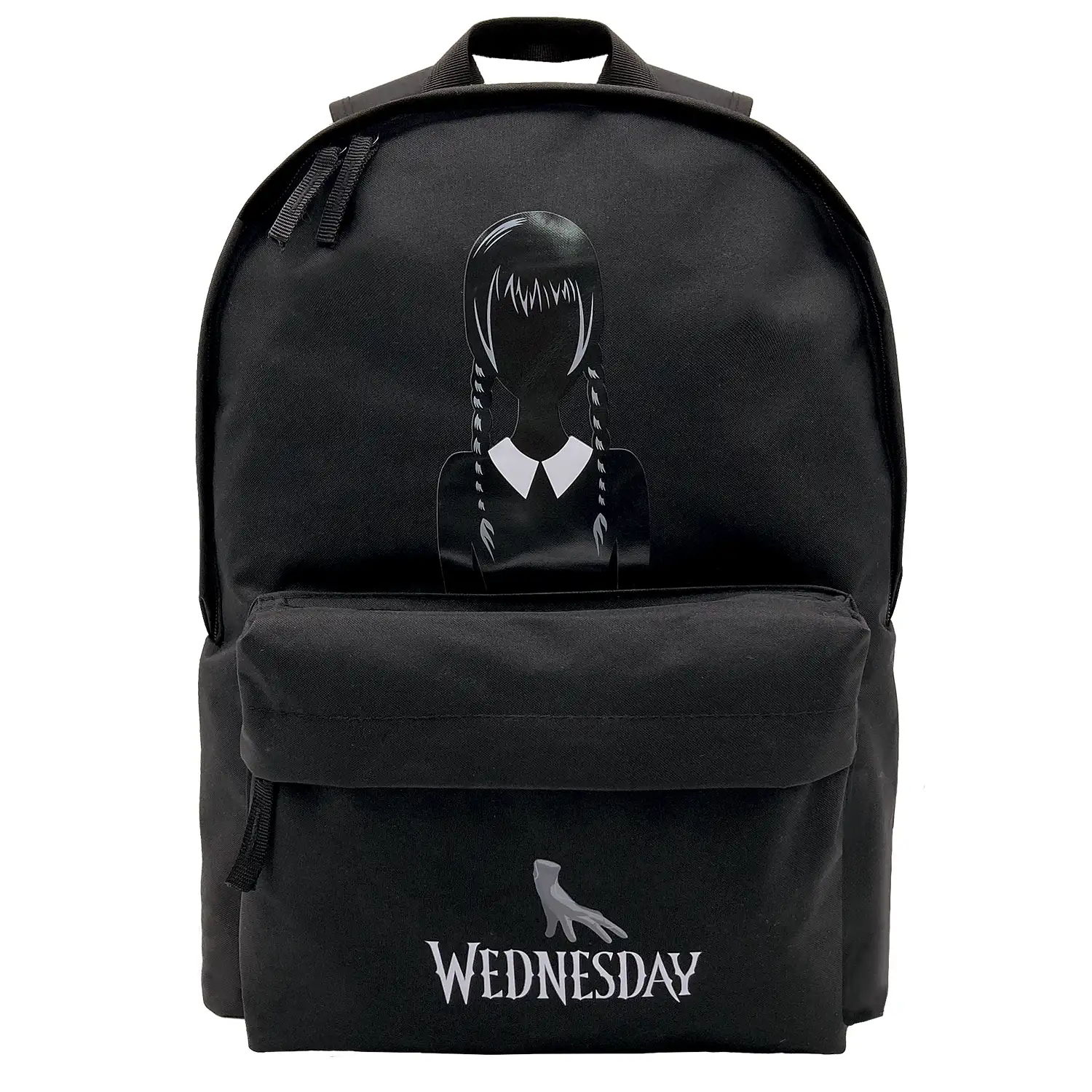 Wednesday Miércoles mochila Americano con compartimento portalaptop + carro con protección lateral y stoper frontal, 4 ruedas multidireccionales.