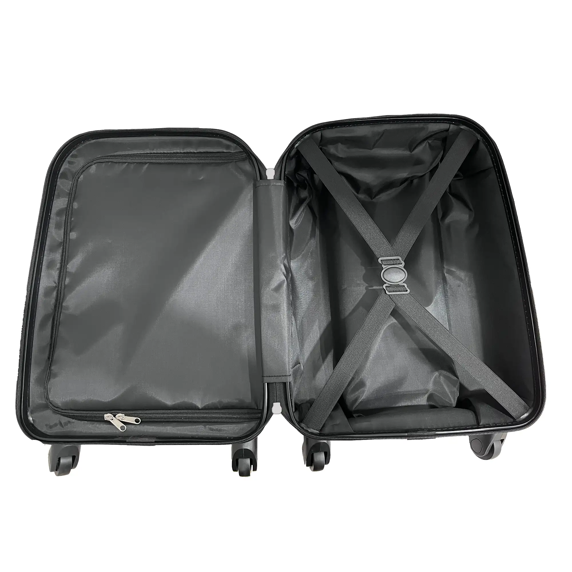 Stitch Disney Trolley Cabina. 4 ruedas Giratorias y multidireccionales. Frontal en policarbonato. Trasera en ABS. 