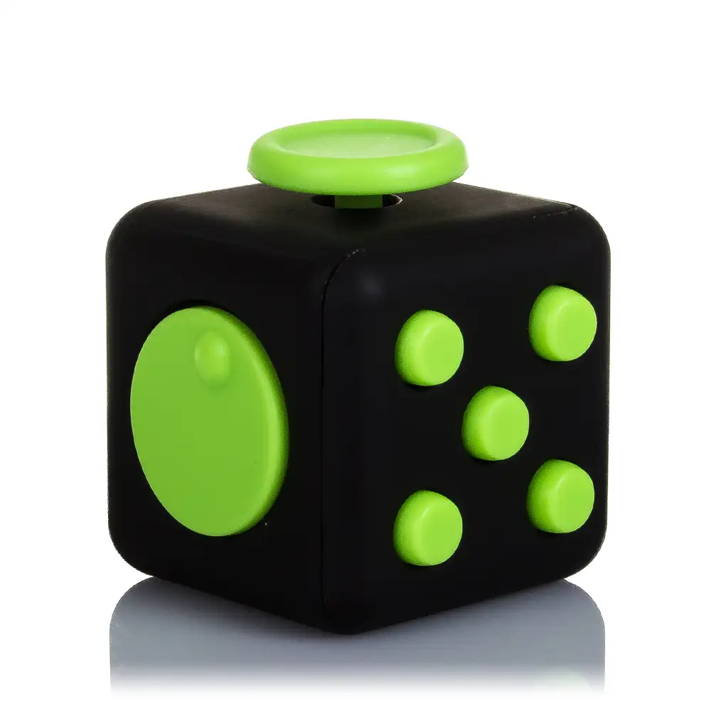 FIDGET CUBE ANTI ESTRÉS CON 6 MÓDULOS RELAJANTES