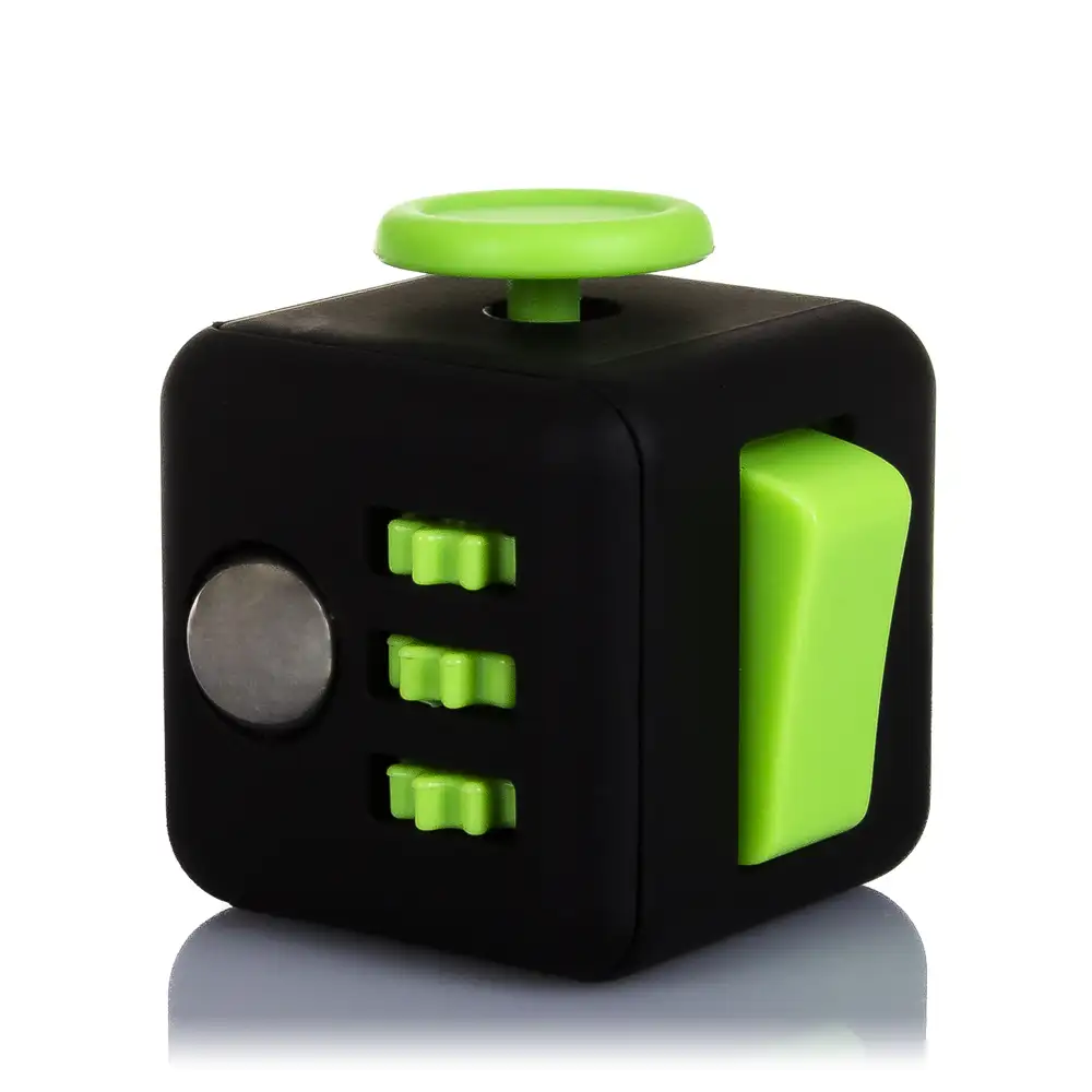 FIDGET CUBE ANTI ESTRÉS CON 6 MÓDULOS RELAJANTES