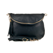 Bolso de piel negro